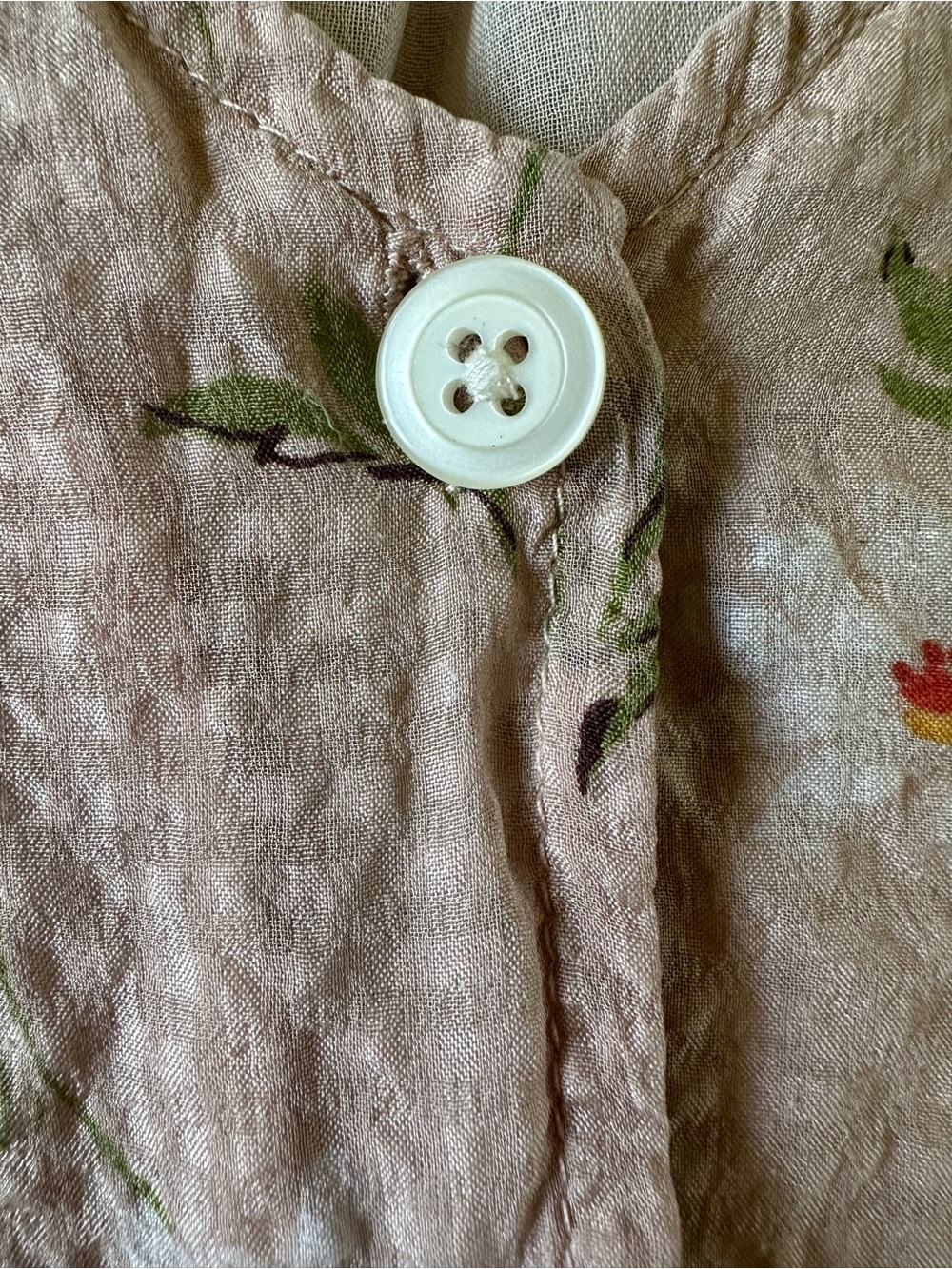 Madewell
Silk Pembroke Top in Seaside Floral Blouse Sz L - Picture 9 of 13